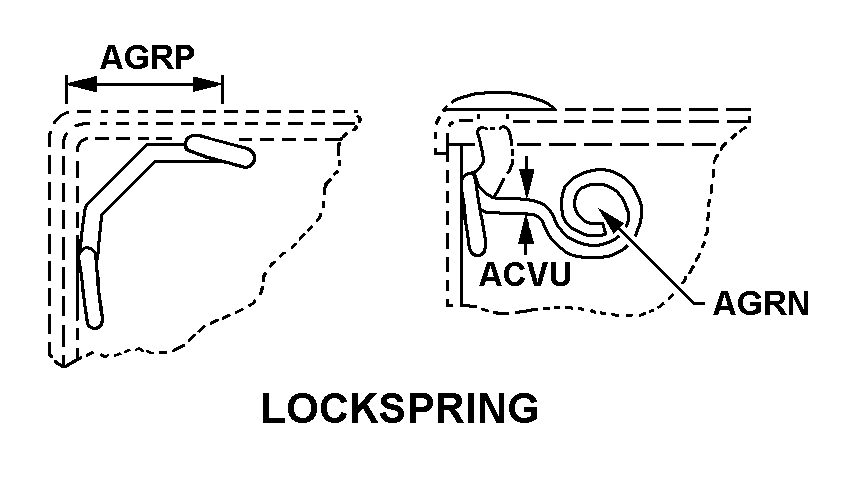 LOCK SPRING,TURNLOC | 5325-00-281-4896, 002814896 LOCK SPRING,TURNLOC | 5325-00-281-4896, 002814896