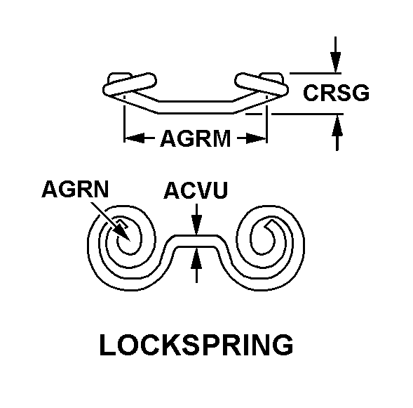 LOCK SPRING,TURNLOC | 5325-00-181-1408, 001811408