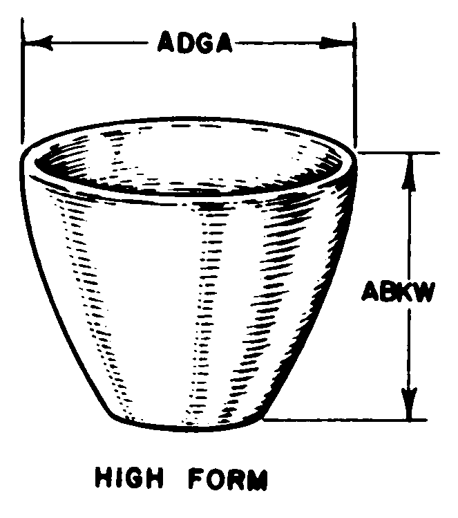 CRUCIBLE,IGNITION,L | 6640-00-290-6781, 002906781 CRUCIBLE,IGNITION,L | 6640-00-290-6781, 002906781