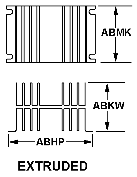 HEAT SINK,ELECTRICA | 5999-00-107-5472, 001075472