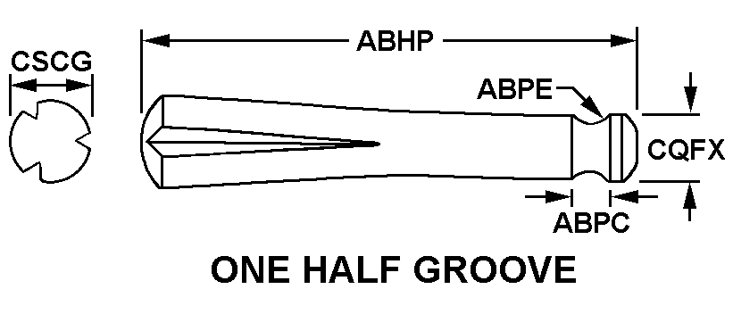 PIN,GROOVED,HEADLES | 5315-00-100-6626, 001006626 PIN,GROOVED,HEADLES | 5315-00-100-6626, 001006626