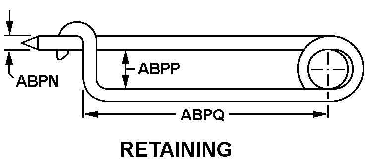 PIN,RETAINING | 5315-00-071-6864, 000716864 PIN,RETAINING | 5315-00-071-6864, 000716864