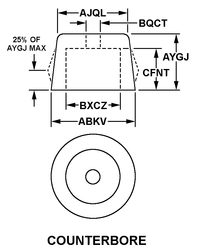 INSULATOR,BOWL | 5970-00-054-8911, 000548911