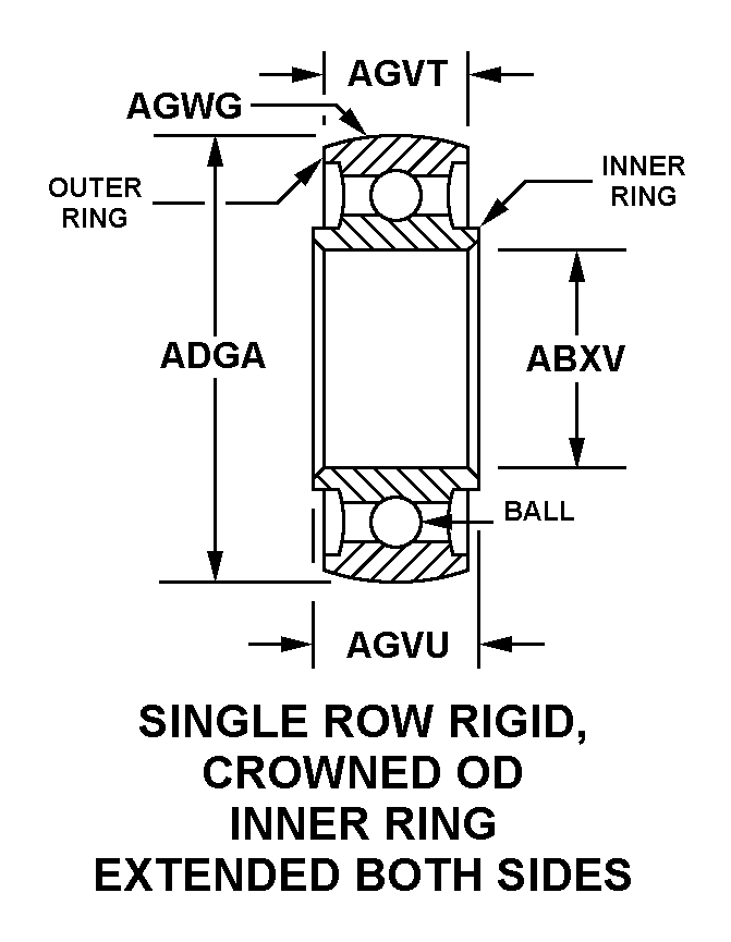 BEARING,BALL,TRACK | 3110-00-106-4142, 001064142 BEARING,BALL,TRACK | 3110-00-106-4142, 001064142