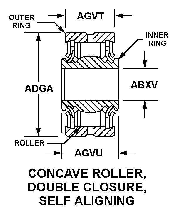 BEARING,ROLLER,AIRF | 3110-00-044-4161, 000444161 BEARING,ROLLER,AIRF | 3110-00-044-4161, 000444161