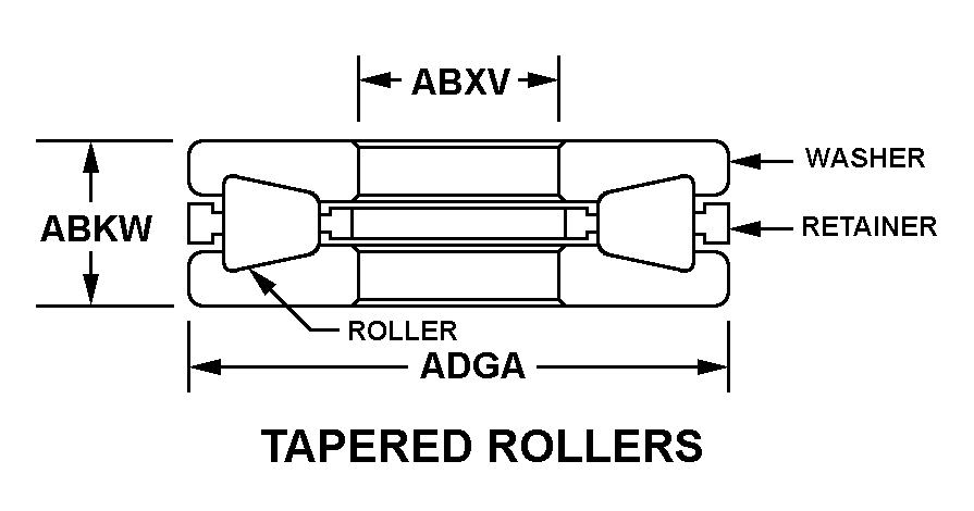 BEARING,ROLLER,THRU | 3110-00-050-9174, 000509174 BEARING,ROLLER,THRU | 3110-00-050-9174, 000509174