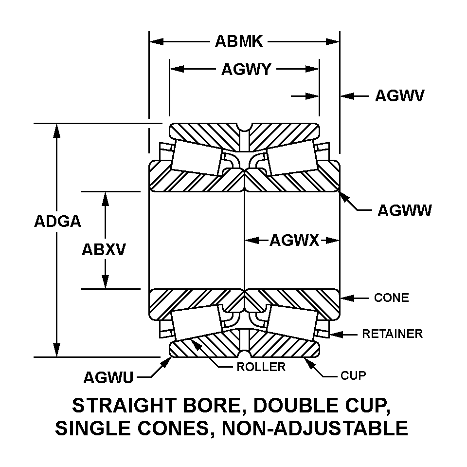 BEARING,ROLLER,TAPE | 3110-00-097-6346, 000976346 BEARING,ROLLER,TAPE | 3110-00-097-6346, 000976346
