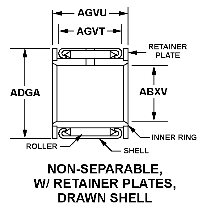 BEARING,ROLLER,NEED | 3110-00-088-5262, 000885262