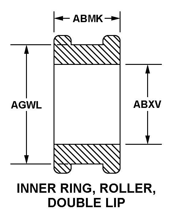 RING,BEARING,INNER | 3110-00-111-3548, 001113548