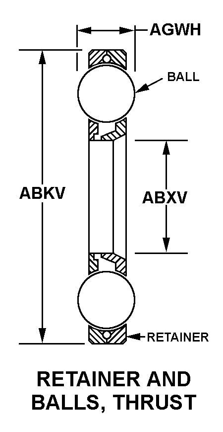 RETAINER,BALL,BEARI | 3110-00-084-7121, 000847121 RETAINER,BALL,BEARI | 3110-00-084-7121, 000847121