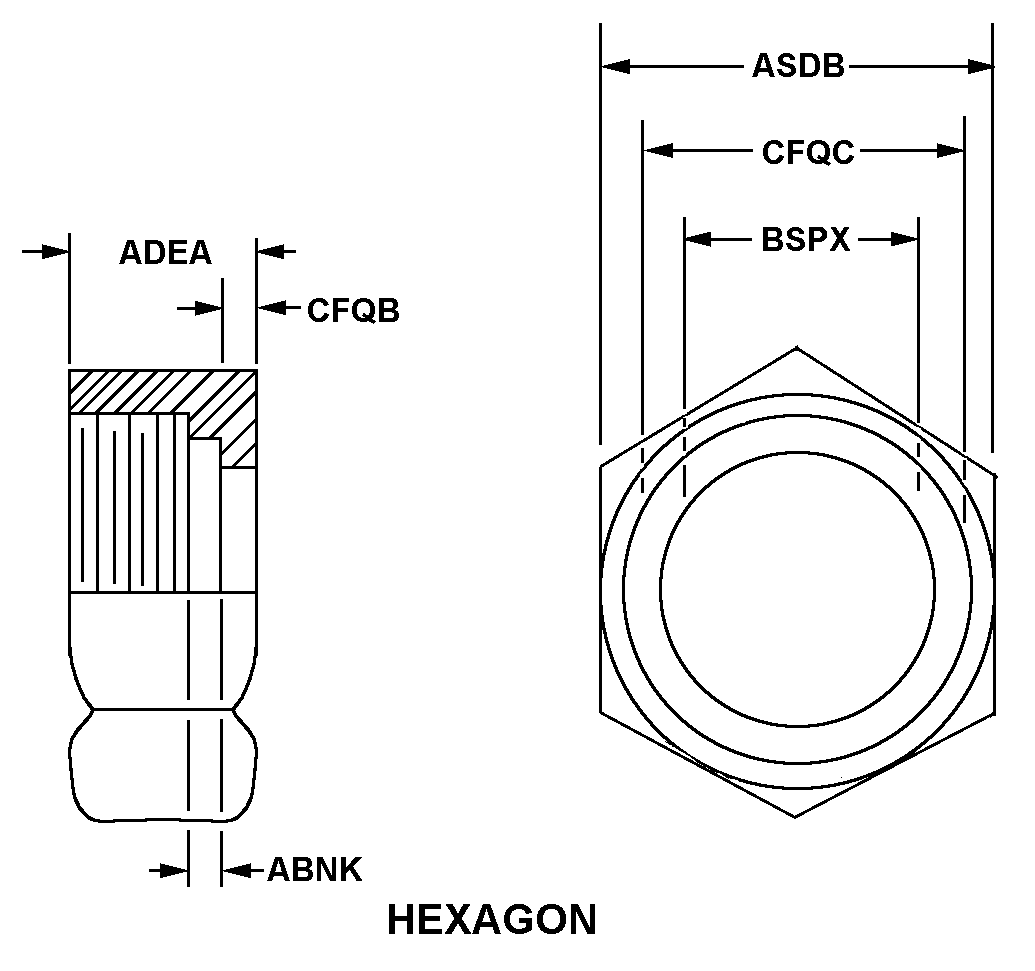 NUT,UNION | 4730-00-001-1560, 000011560