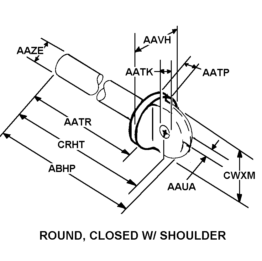 BOLT BLANK | 5306-00-061-7328, 000617328