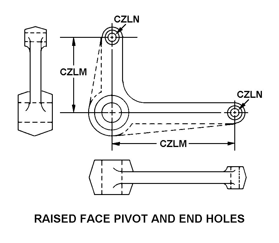 BELL CRANK | 1680-00-005-0125, 000050125