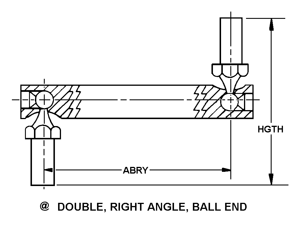 BALL JOINT,DOUBLE | 3040-00-040-2024, 000402024