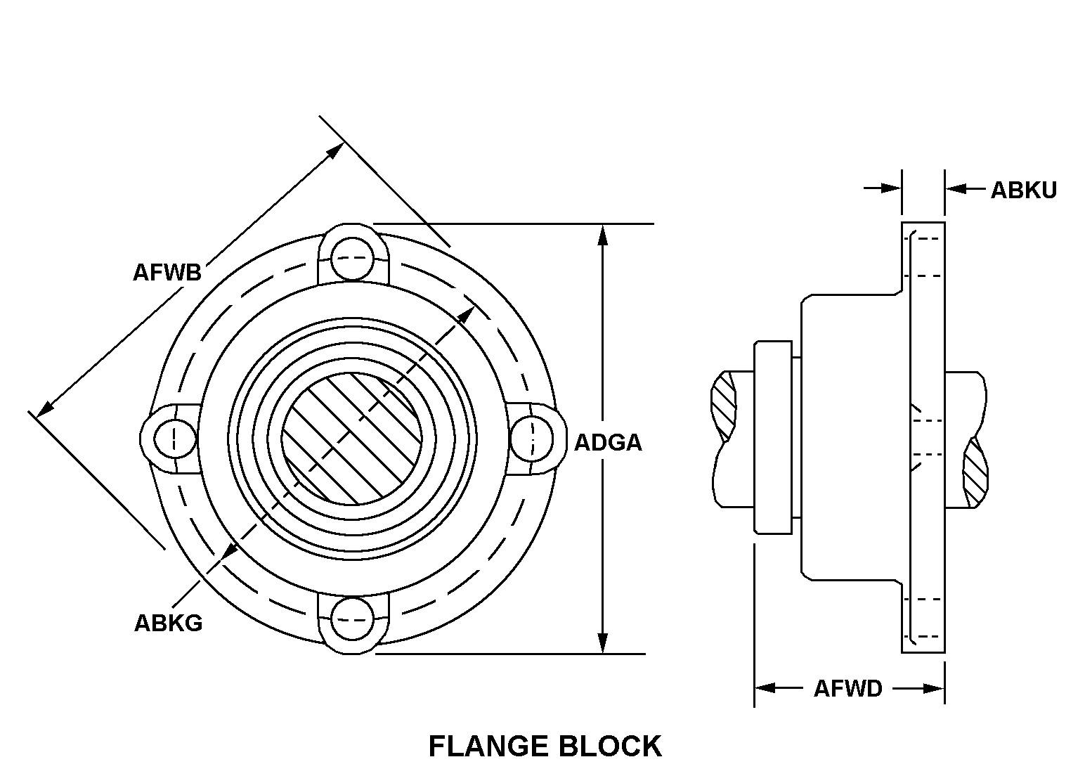 HOUSING,BEARING UNI | 3130-00-045-3351, 000453351