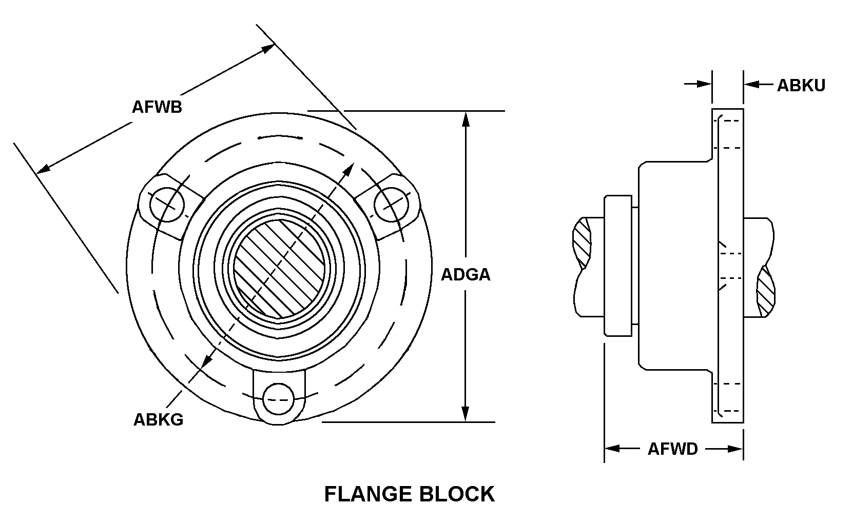 BEARING UNIT,BALL | 3130-00-437-1390, 004371390