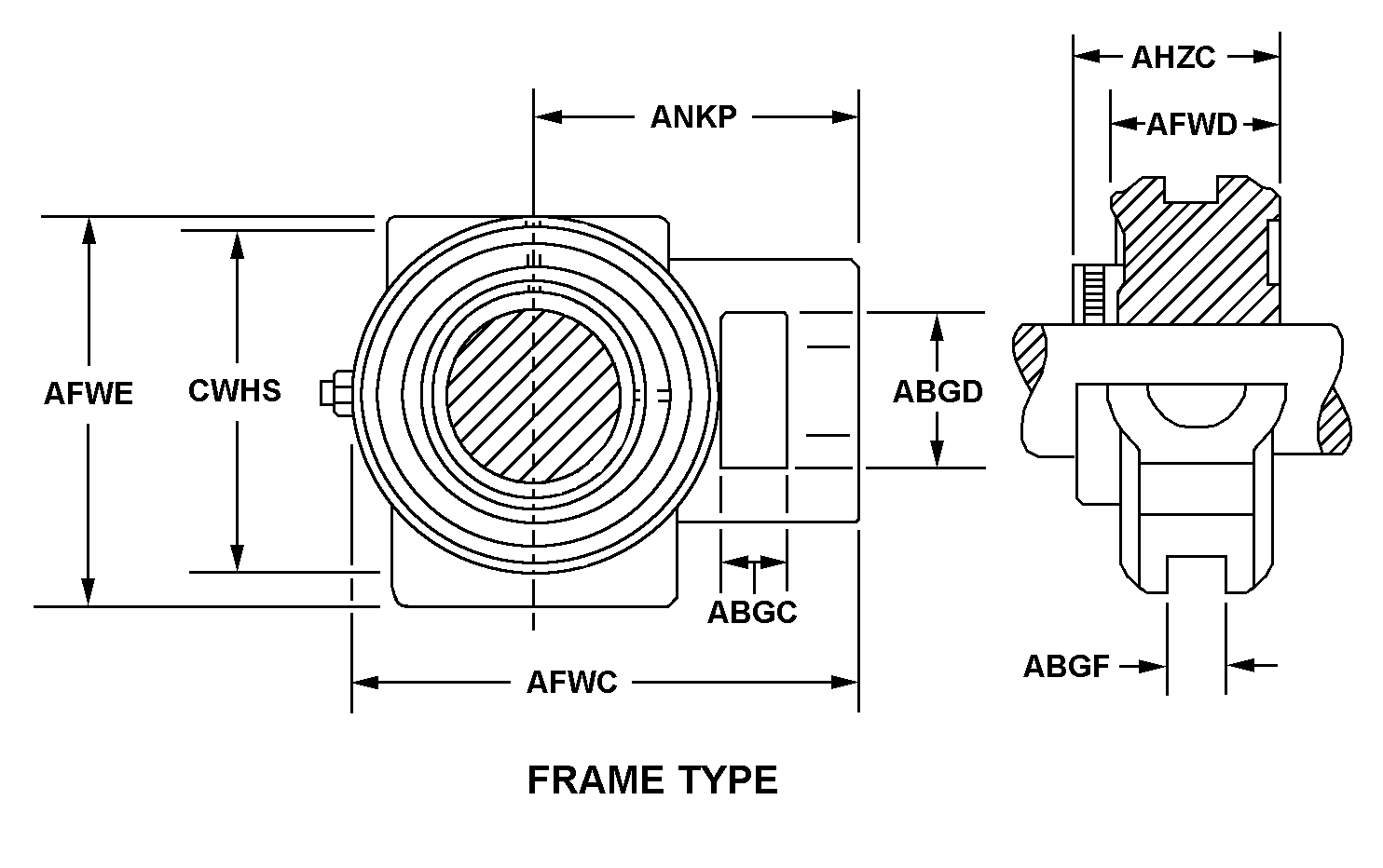 HOUSING,BEARING UNI | 3130-00-103-9020, 001039020