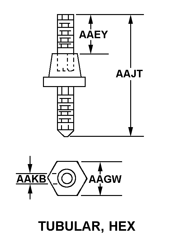 TERMINAL,STUD | 5940-00-075-5898, 000755898