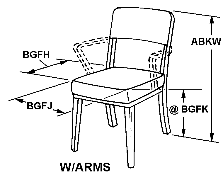 CHAIR,STRAIGHT | 7105-00-059-5220, 000595220