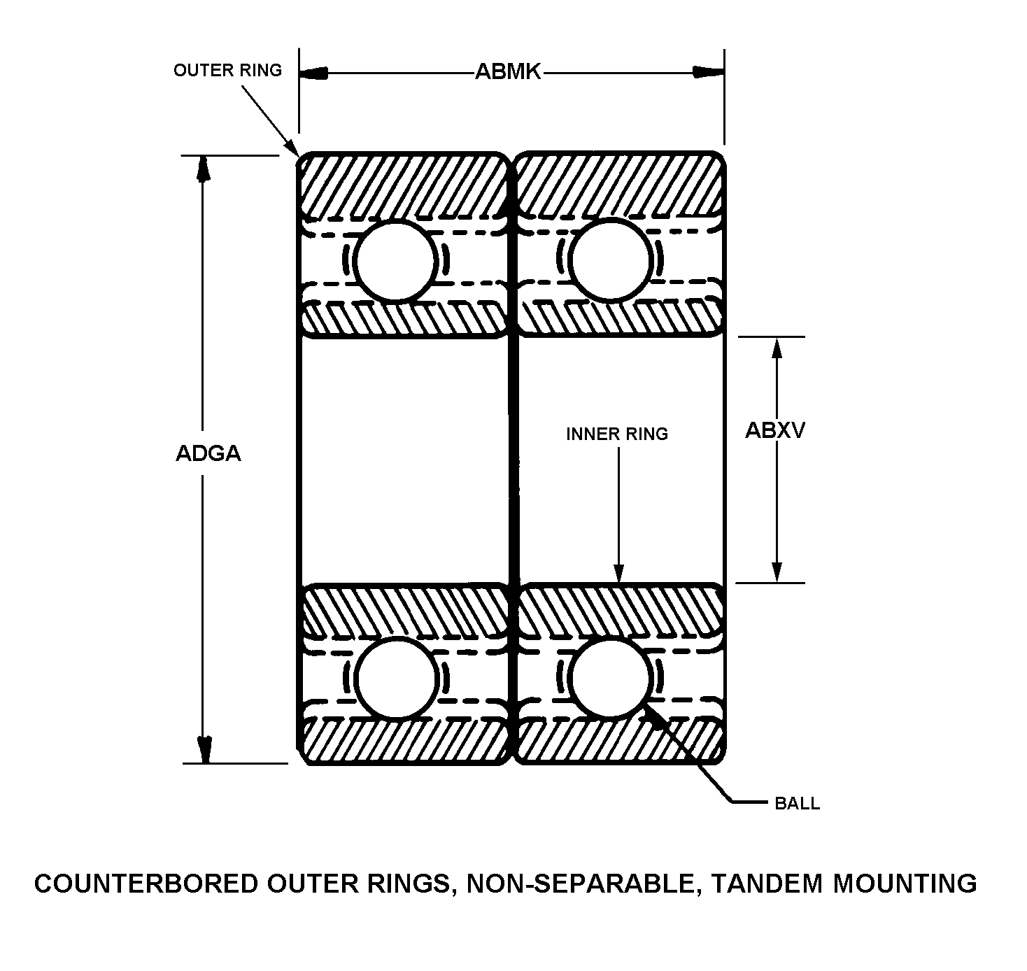 BEARING,BALL,DUPLEX | 3110-00-068-8039, 000688039 BEARING,BALL,DUPLEX | 3110-00-068-8039, 000688039