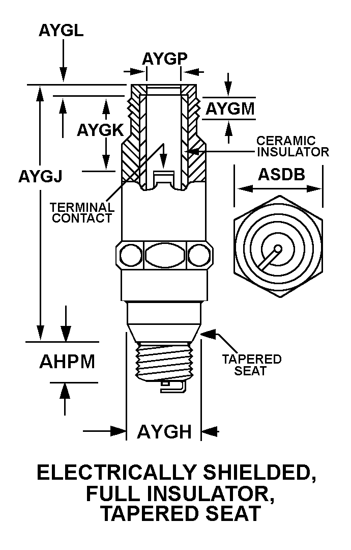 SPARK PLUG | 2925-00-711-9411, 007119411 SPARK PLUG | 2925-00-711-9411, 007119411