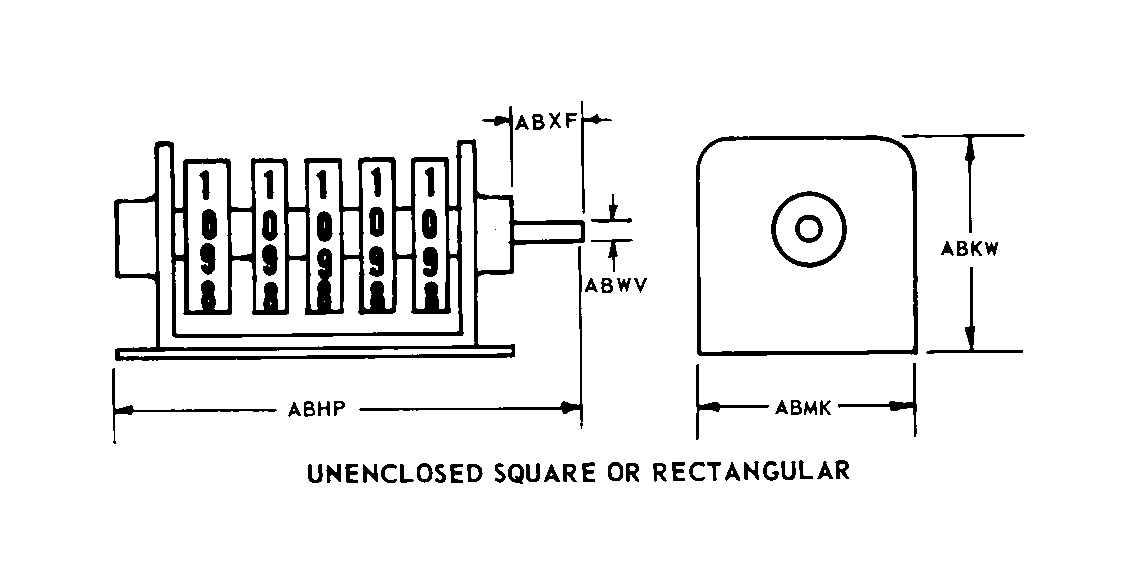 COUNTER,ROTATING | 6680-00-001-4170, 000014170