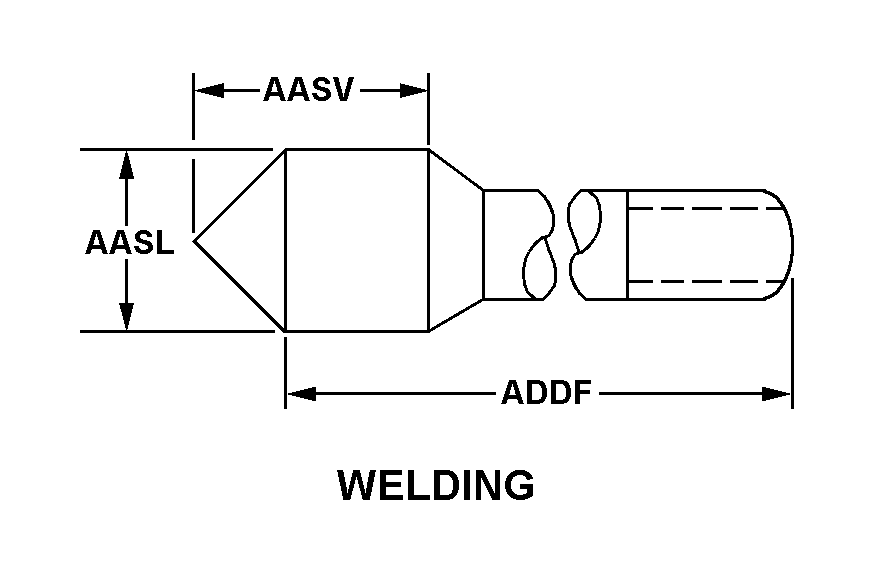 STUD,WELDING | 5307-00-131-7328, 001317328 STUD,WELDING | 5307-00-131-7328, 001317328