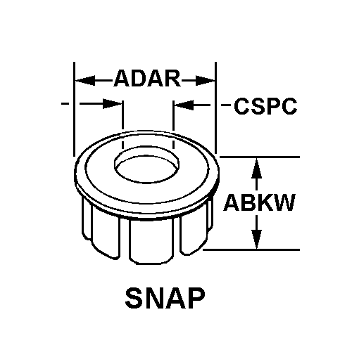 BUSHING,ELECTRICAL | 5975-00-007-5141, 000075141