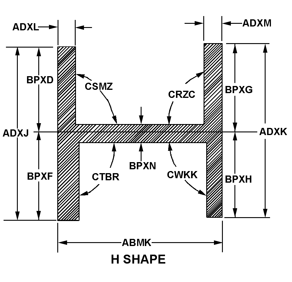 BEAM,STRUCTURAL | 9520-01-435-3056, 014353056 BEAM,STRUCTURAL | 9520-01-435-3056, 014353056