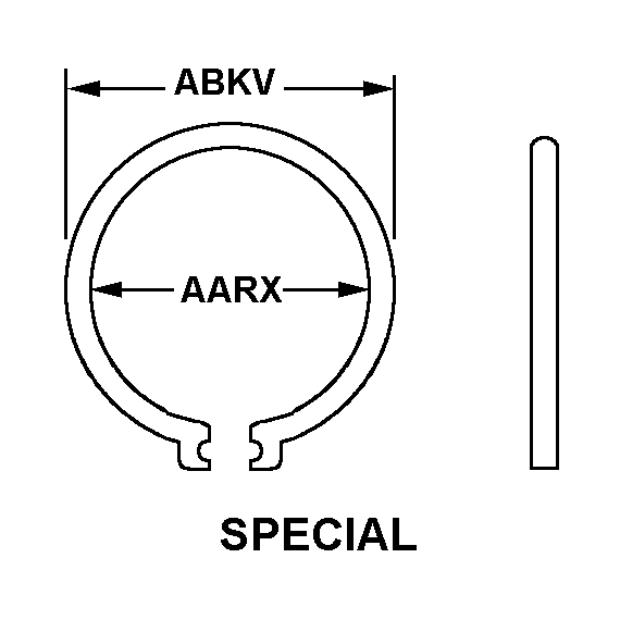 RING,RETAINING | 5325-00-066-7480, 000667480 RING,RETAINING | 5325-00-066-7480, 000667480