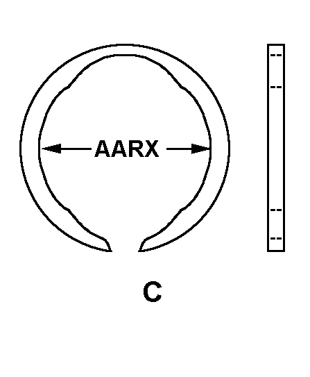 RING,RETAINING | 5325-00-263-3849, 002633849 RING,RETAINING | 5325-00-263-3849, 002633849