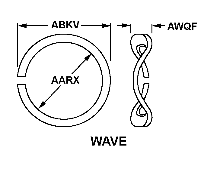 RING,RETAINING | 5325-00-092-7385, 000927385 RING,RETAINING | 5325-00-092-7385, 000927385