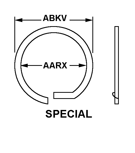 RING,RETAINING | 5325-00-134-3356, 001343356 RING,RETAINING | 5325-00-134-3356, 001343356