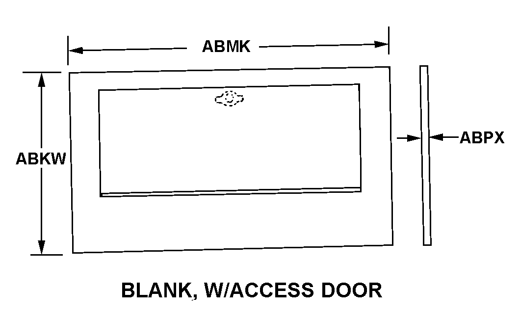 PANEL,BLANK | 5340-00-007-9331, 000079331 PANEL,BLANK | 5340-00-007-9331, 000079331