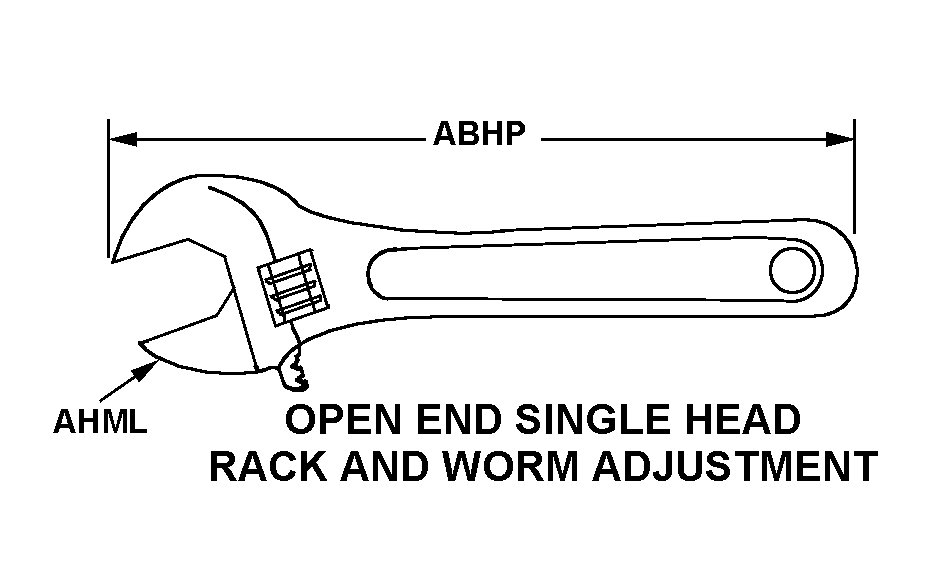 WRENCH,ADJUSTABLE | 5120-00-123-8452, 001238452 WRENCH,ADJUSTABLE | 5120-00-123-8452, 001238452