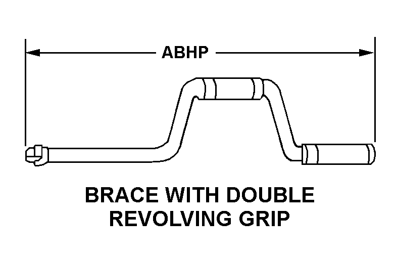 HANDLE,SOCKET WRENC | 5120-00-019-0952, 000190952 HANDLE,SOCKET WRENC | 5120-00-019-0952, 000190952