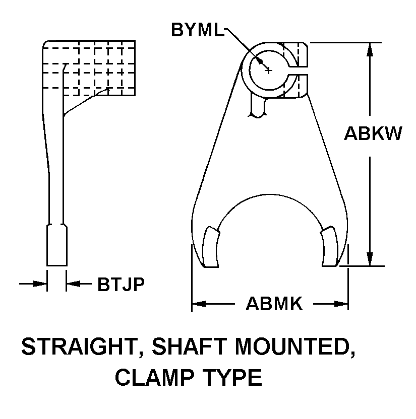 SHIFTER FORK,VEHICU | 2520-00-179-9946, 001799946 SHIFTER FORK,VEHICU | 2520-00-179-9946, 001799946