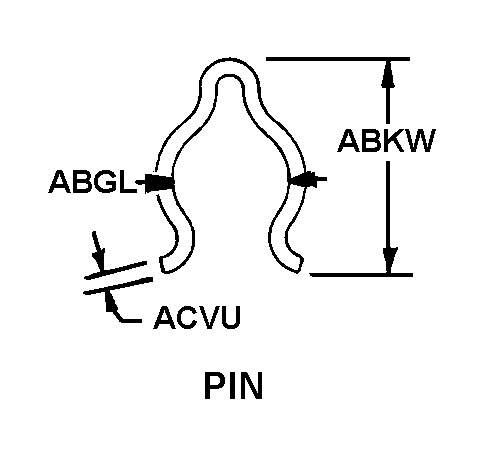CLIP,RETAINING | 5340-00-016-6676, 000166676 CLIP,RETAINING | 5340-00-016-6676, 000166676