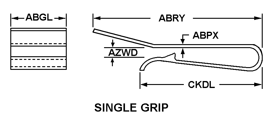 CLIP,SPRING TENSION | 5340-00-013-7816, 000137816 CLIP,SPRING TENSION | 5340-00-013-7816, 000137816