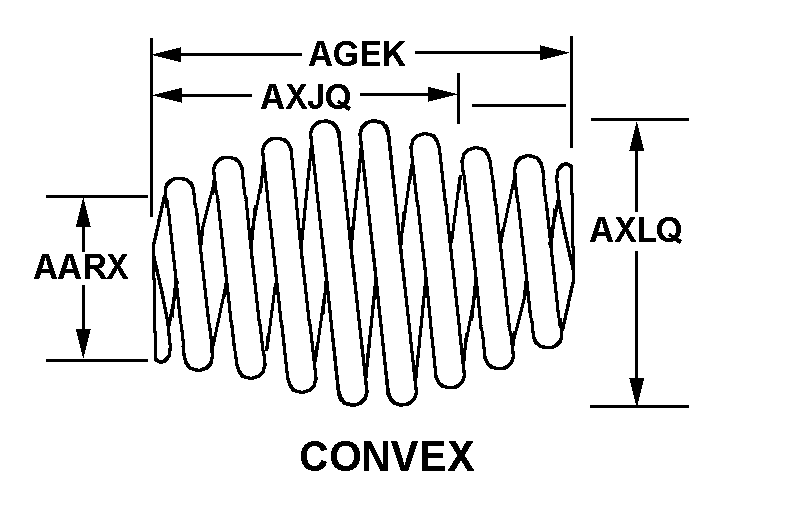SPRING,HELICAL,COMP | 5360-00-057-2400, 000572400 SPRING,HELICAL,COMP | 5360-00-057-2400, 000572400