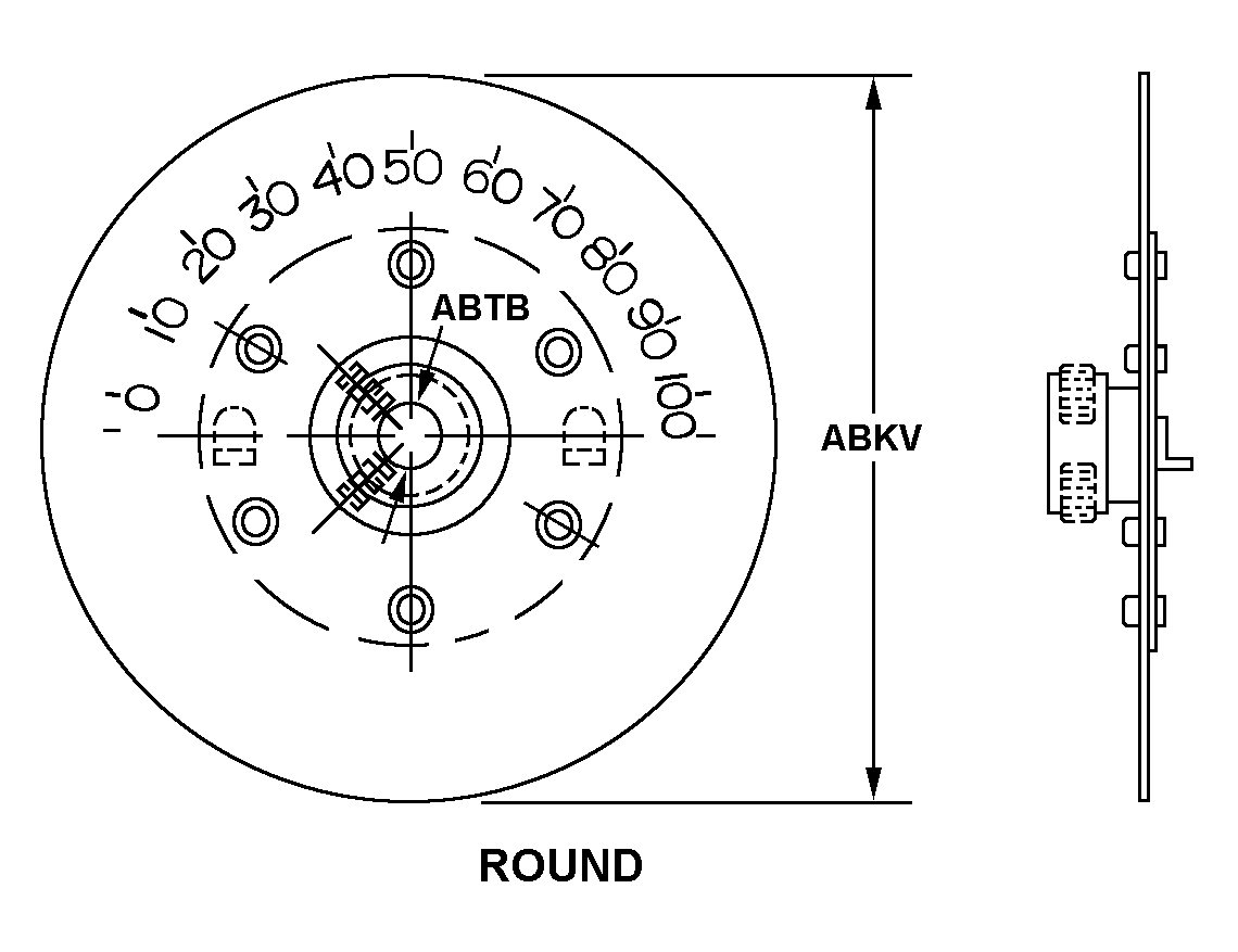 DIAL,SCALE | 5355-00-001-4677, 000014677