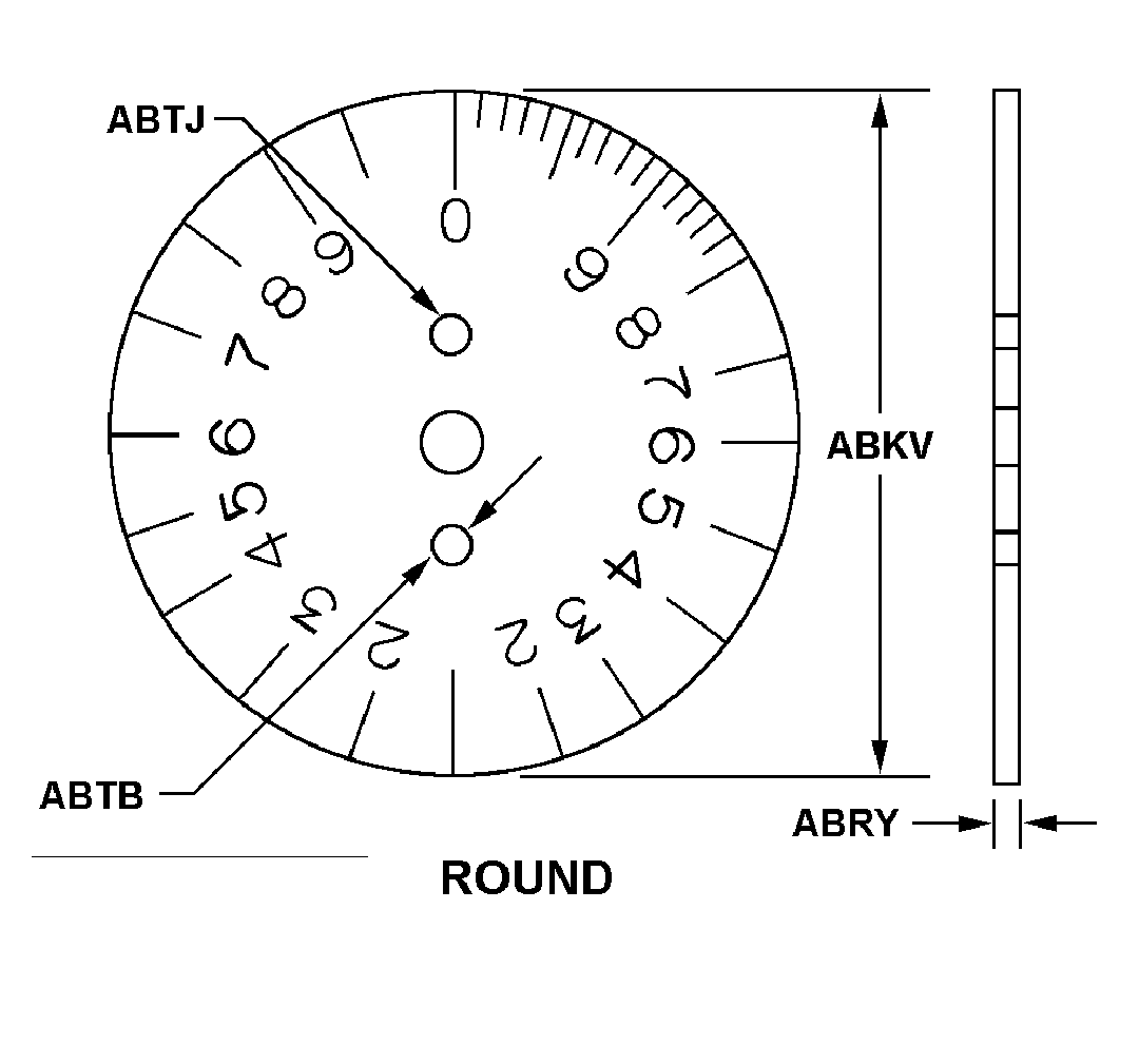 DIAL,SCALE | 5355-00-001-2029, 000012029