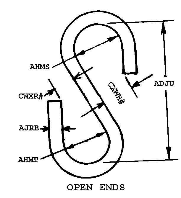 HOOK,CHAIN,S | 4030-00-174-1243, 001741243 HOOK,CHAIN,S | 4030-00-174-1243, 001741243