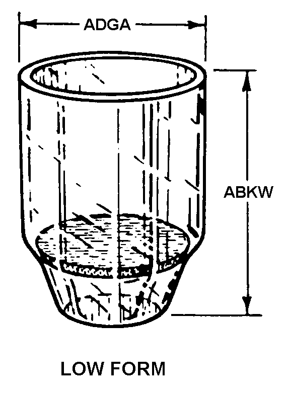CRUCIBLE,FILTERING, | 6640-00-419-3050, 004193050 CRUCIBLE,FILTERING, | 6640-00-419-3050, 004193050