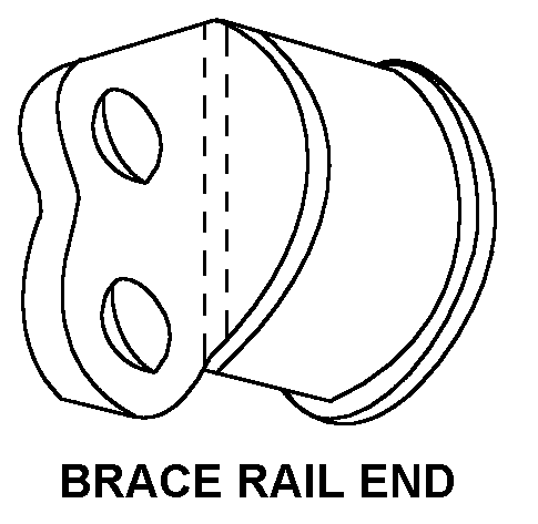 RAIL END | 5660-00-116-3860, 001163860