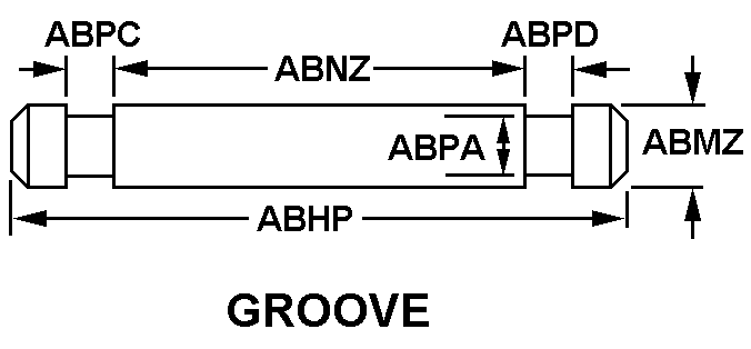 PIN,GROOVED,HEADLES | 5315-00-001-4672, 000014672