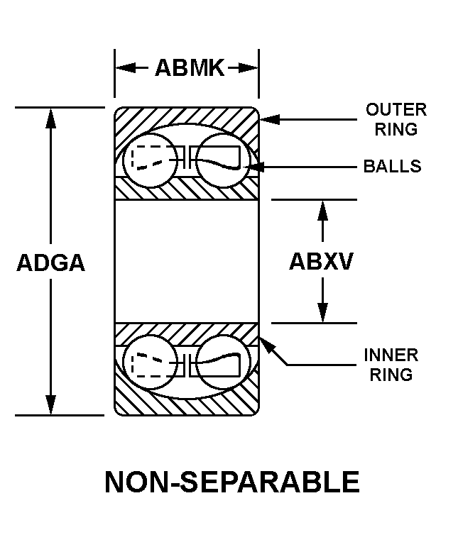 BEARING,BALL,ANNULA | 3110-00-100-8223, 001008223 BEARING,BALL,ANNULA | 3110-00-100-8223, 001008223