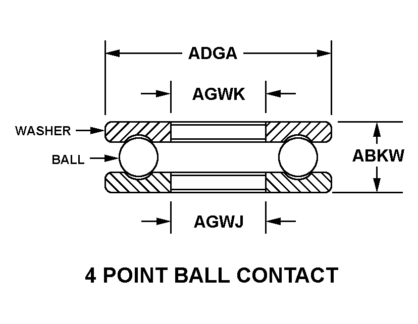 BEARING,BALL,THRUST | 3110-00-008-6683, 000086683 BEARING,BALL,THRUST | 3110-00-008-6683, 000086683