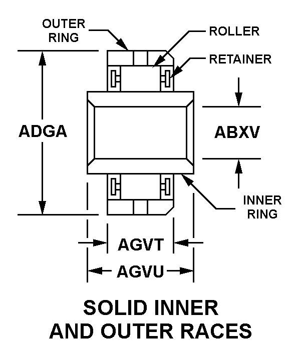 BEARING,ROLLER,CYLI | 3110-00-103-7244, 001037244 BEARING,ROLLER,CYLI | 3110-00-103-7244, 001037244