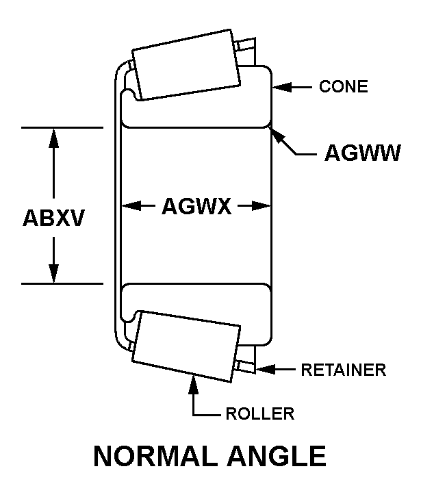 CONE AND ROLLERS,TA | 3110-00-001-4661, 000014661